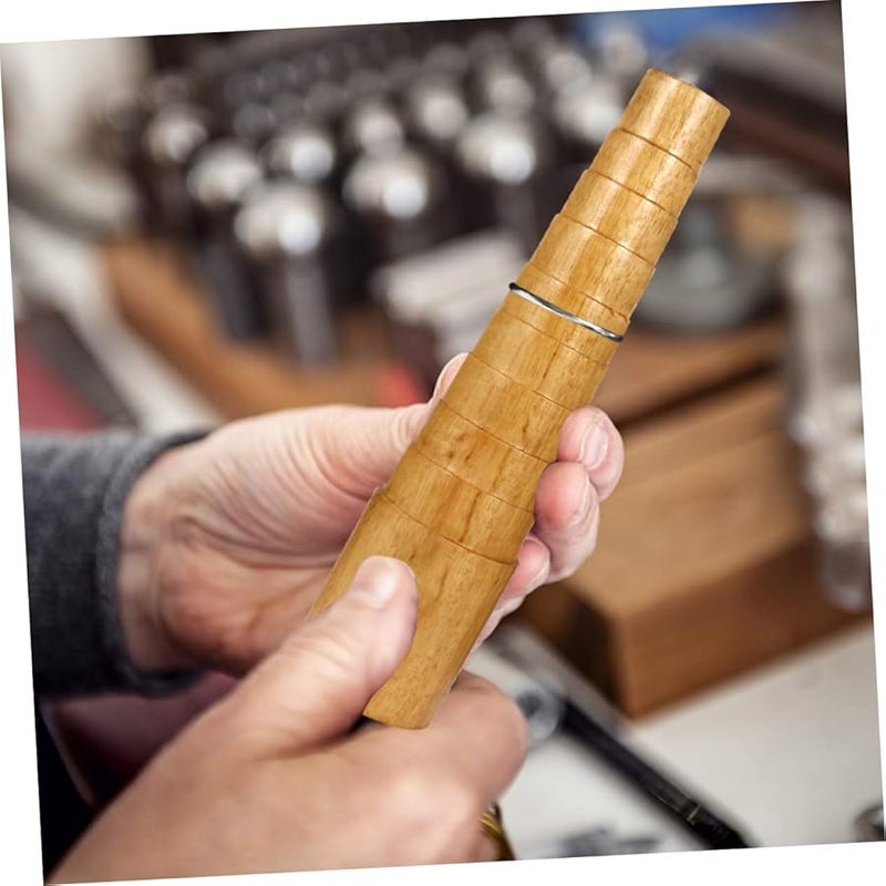 قضيب أساور الخشب الصلب المستدير أداة صنع المجوهرات DIY لتشكيل وتحديد حجم وإصلاح الأساور - Image 4